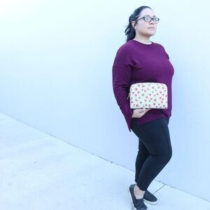 NWT Michael Kors Jet Set Floral Large Travel Organizer Pouch